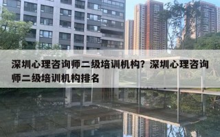 深圳心理咨詢師二級培訓(xùn)機(jī)構(gòu)？深圳心理咨詢師二級培訓(xùn)機(jī)構(gòu)排名