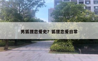 男狐貍戀愛史？狐貍戀愛日常