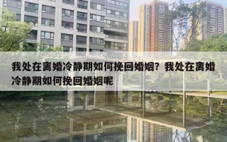 我處在離婚冷靜期如何挽回婚姻？我處在離婚冷靜期如何挽回婚姻呢