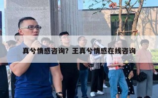 真兮情感咨詢？王真兮情感在線咨詢